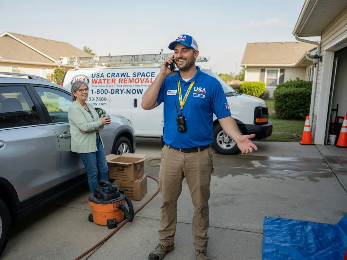 Crawl Space Water Removal Wellington, IL FAQs